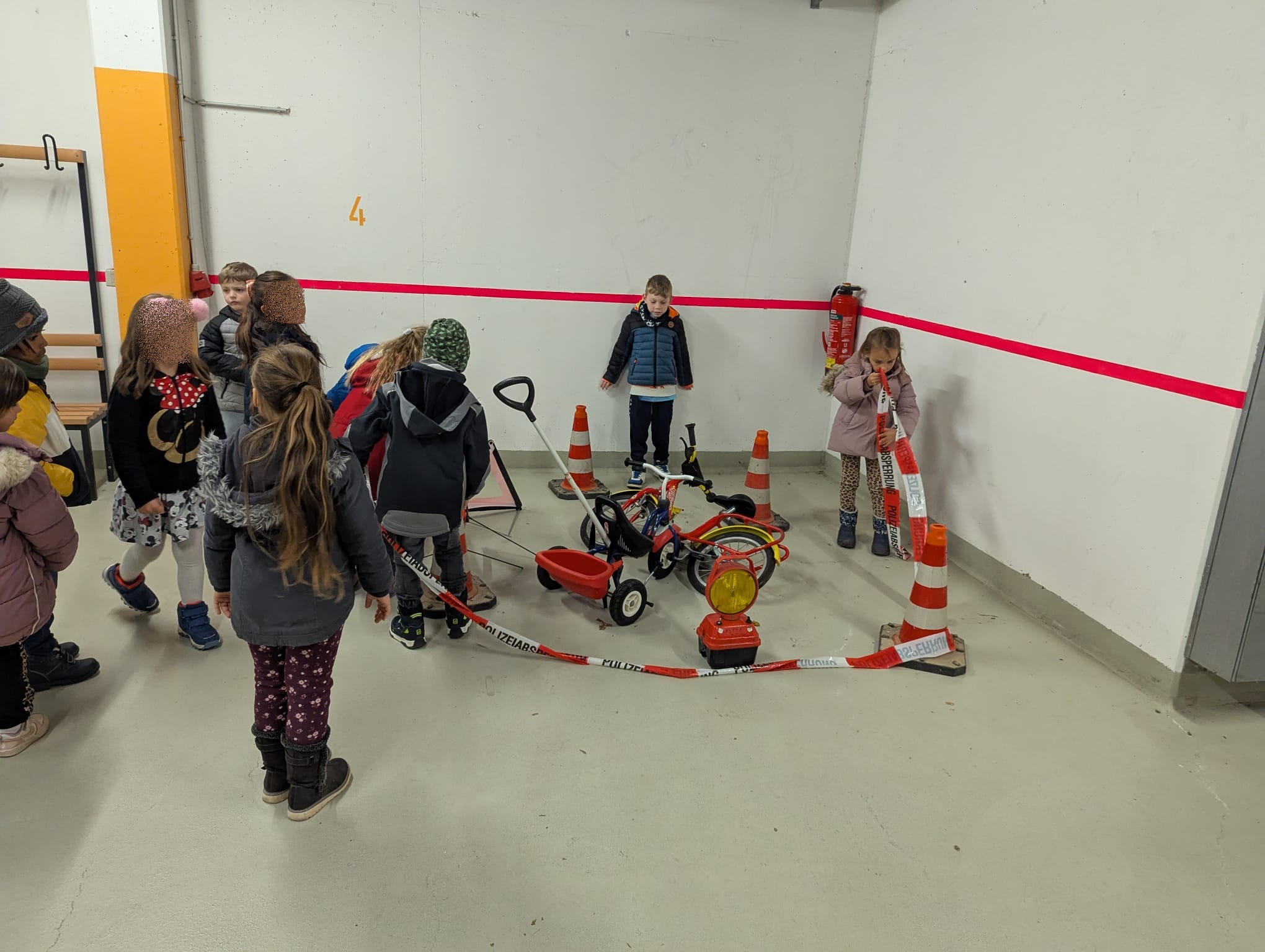 Besuch der Polizei