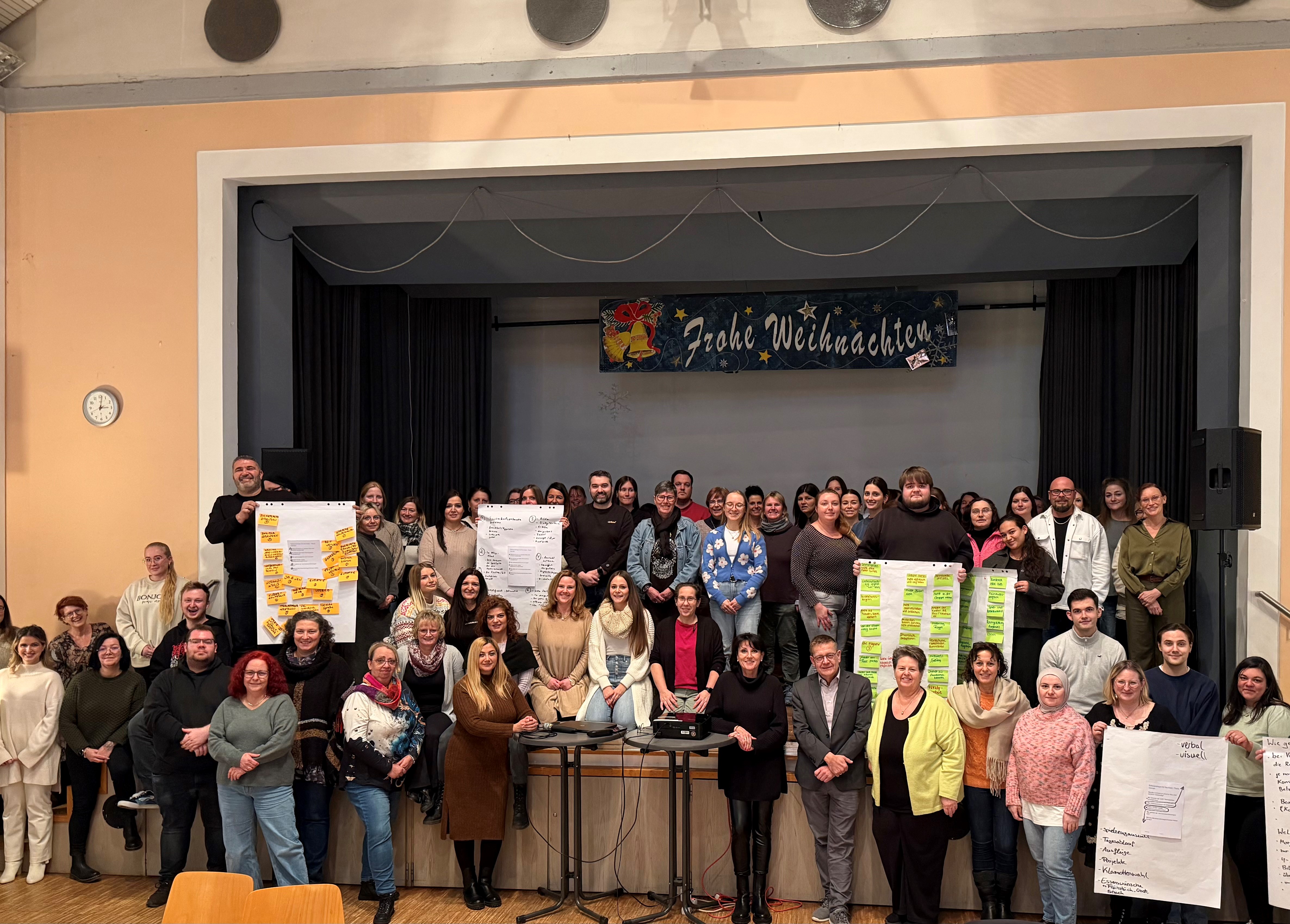 Gruppenfoto mit allen Beteiligten