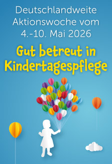 Plakat zur Aktionswoche mit vielen Luftballons