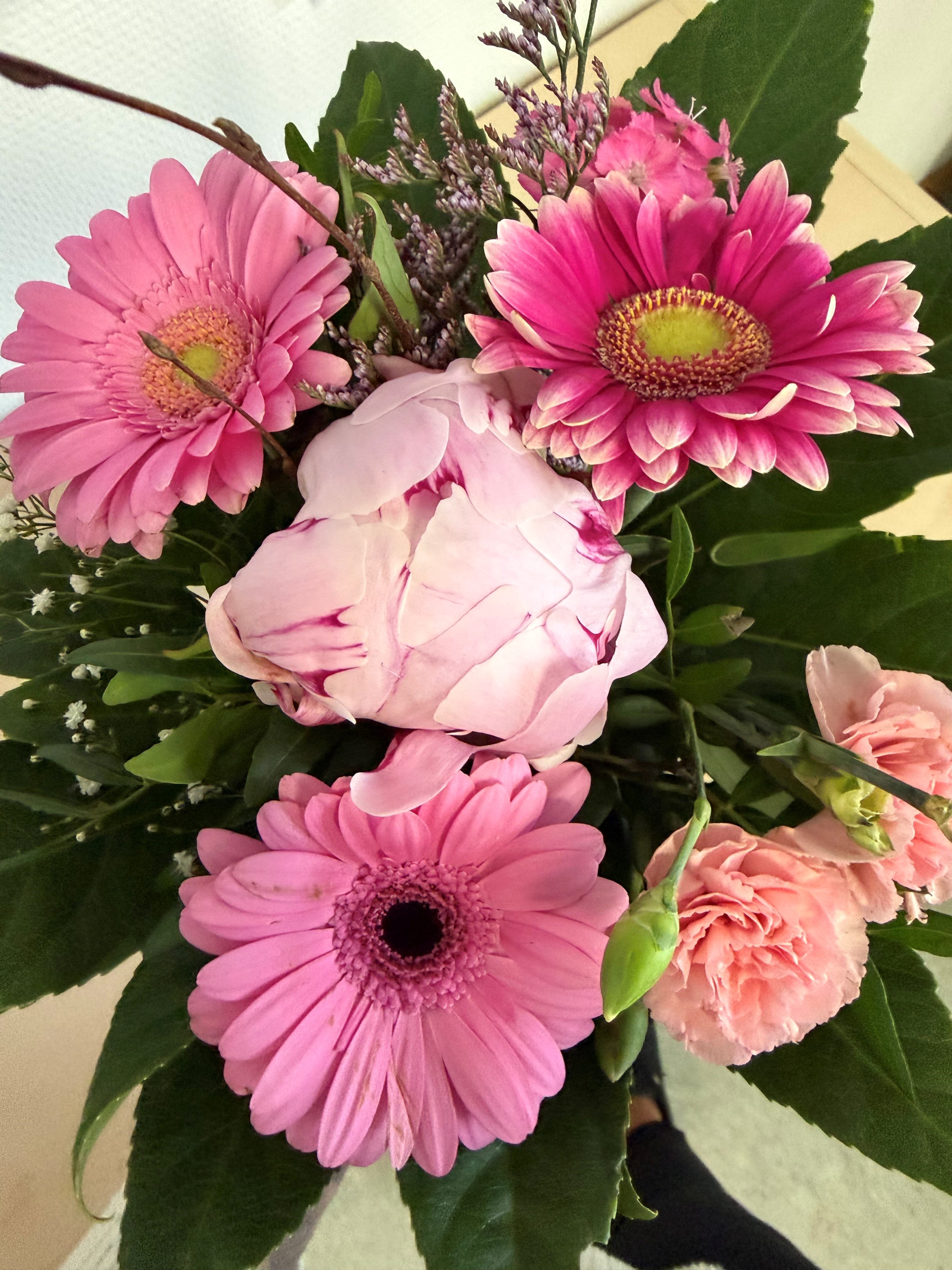 Rosa Blumenstrauß