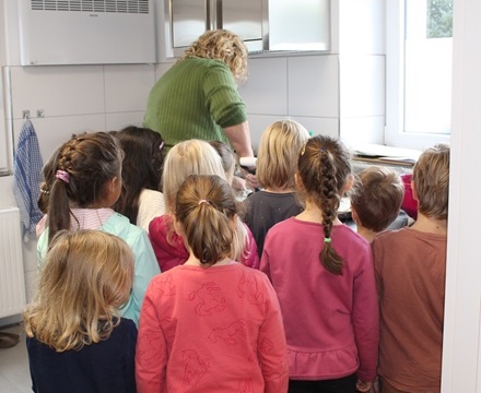 Teig ausrollen