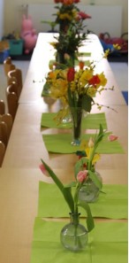 Tafel Grünes Fest